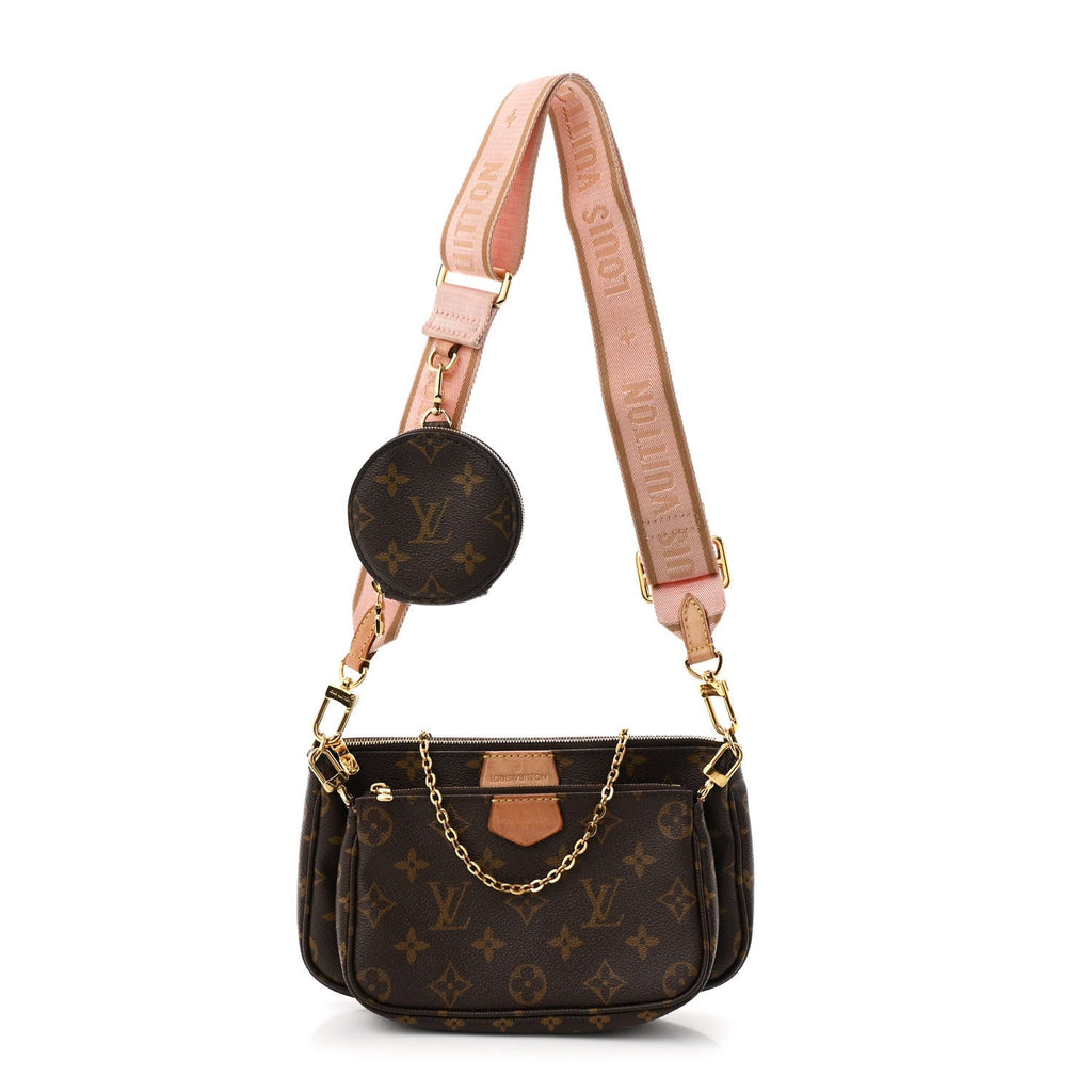 Monogram Multi Pochette Accessories Rose Clair