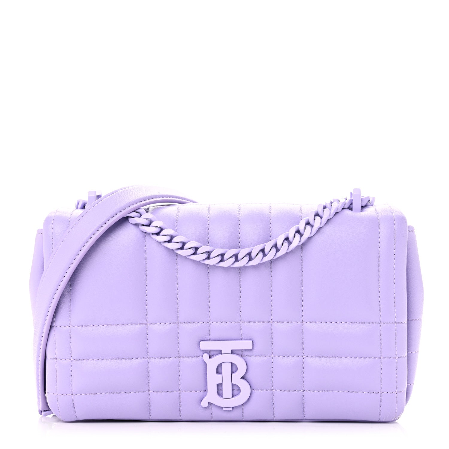 Lambskin Quilted Small Lola Bag Soft Violet