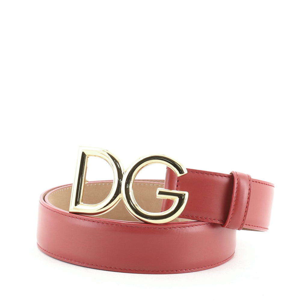 DG Logo Belt Leather Medium
