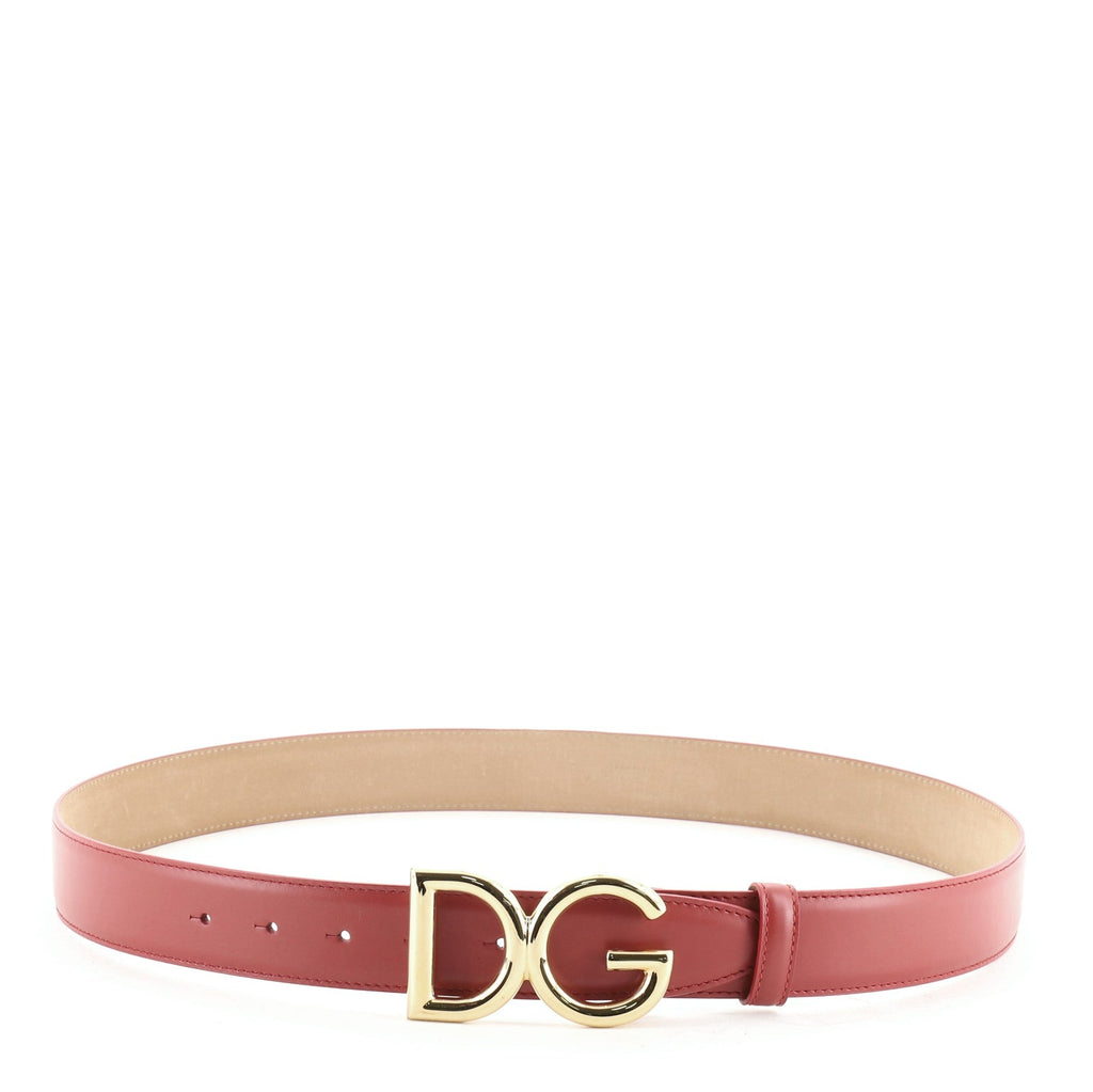 DG Logo Belt Leather Medium