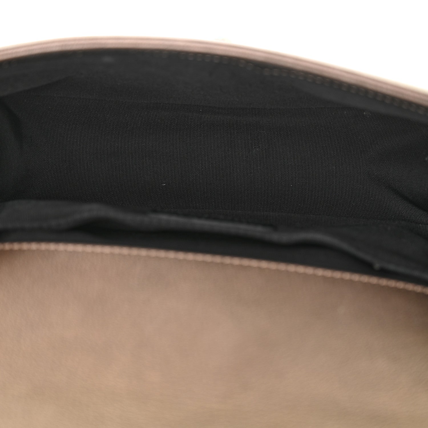 Iridescent Goatskin Quilted Medium Boy Flap Dark Gold