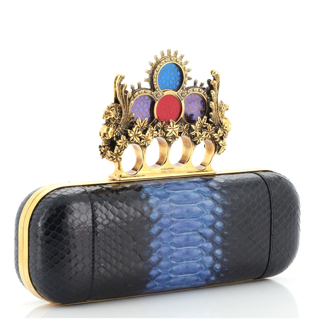 Knuckle Box Clutch Python Long