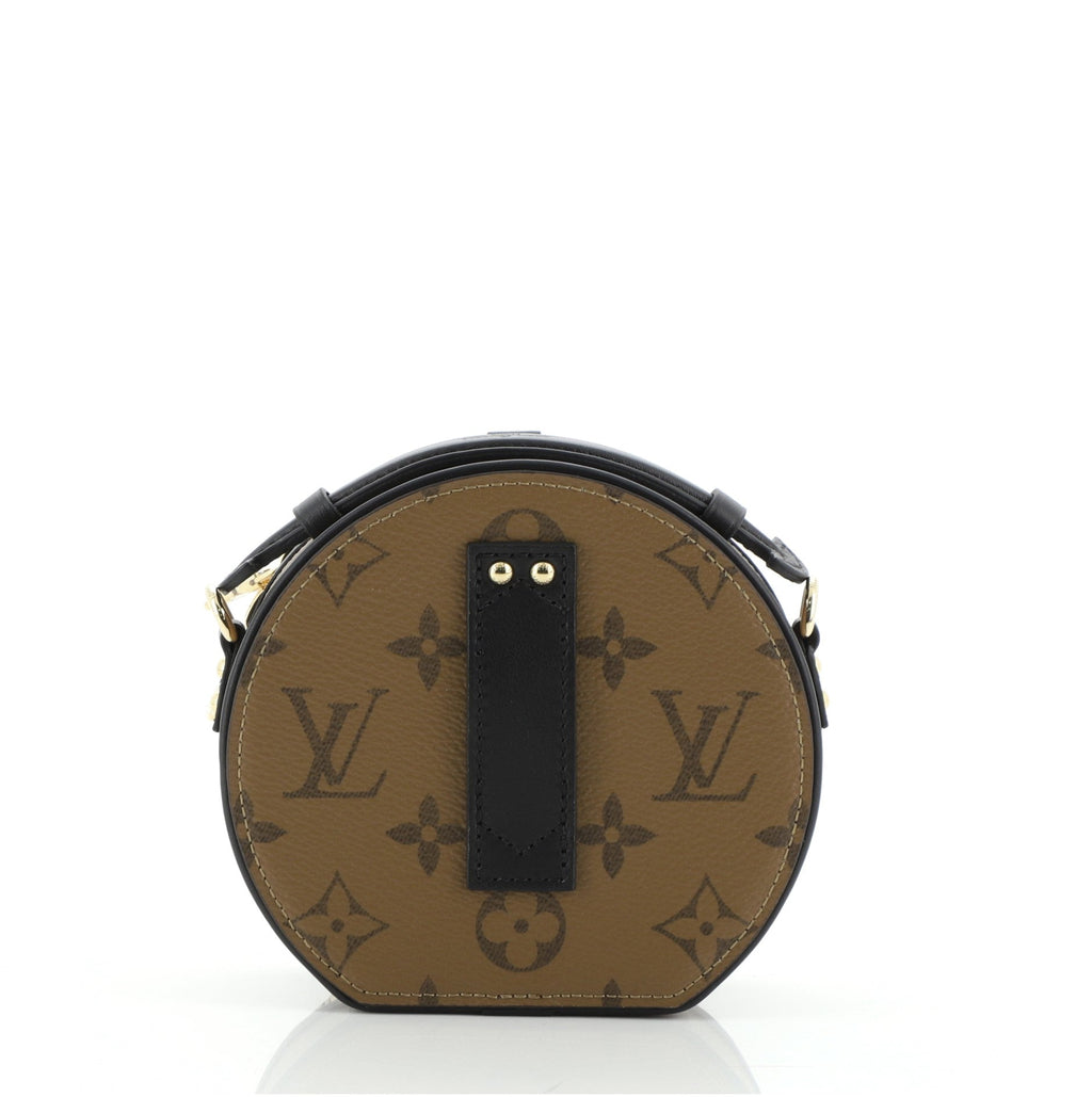 Mini Boite Chapeau Bag Reverse Monogram Canvas