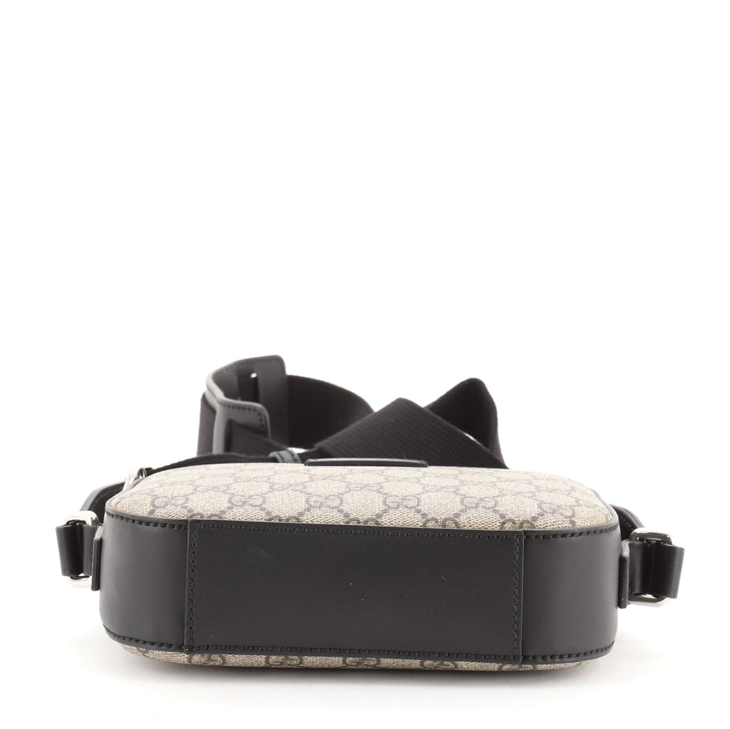 Camera Shoulder Bag GG Coated Canvas Mini