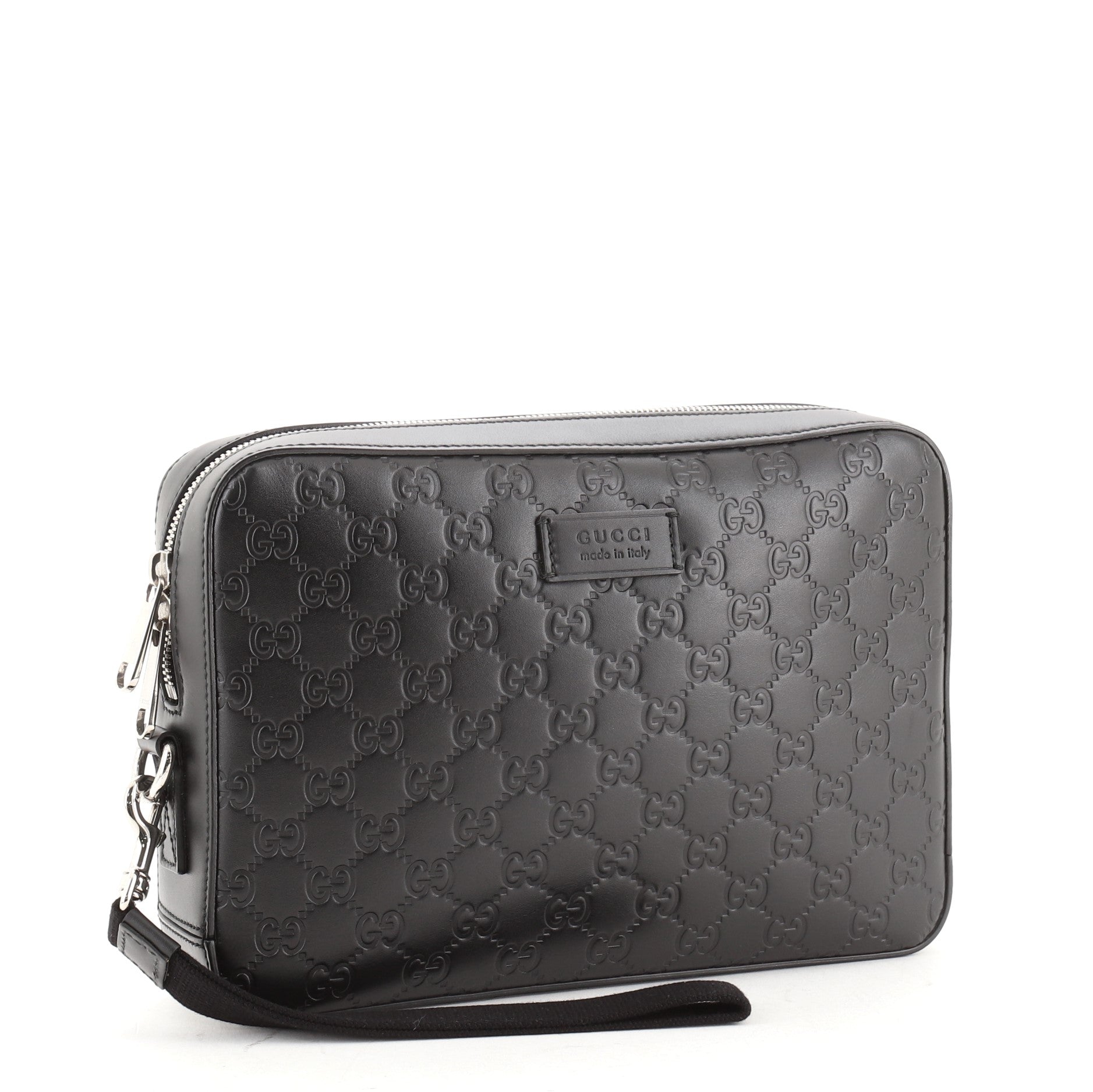 Wristlet Clutch Guccissima Leather