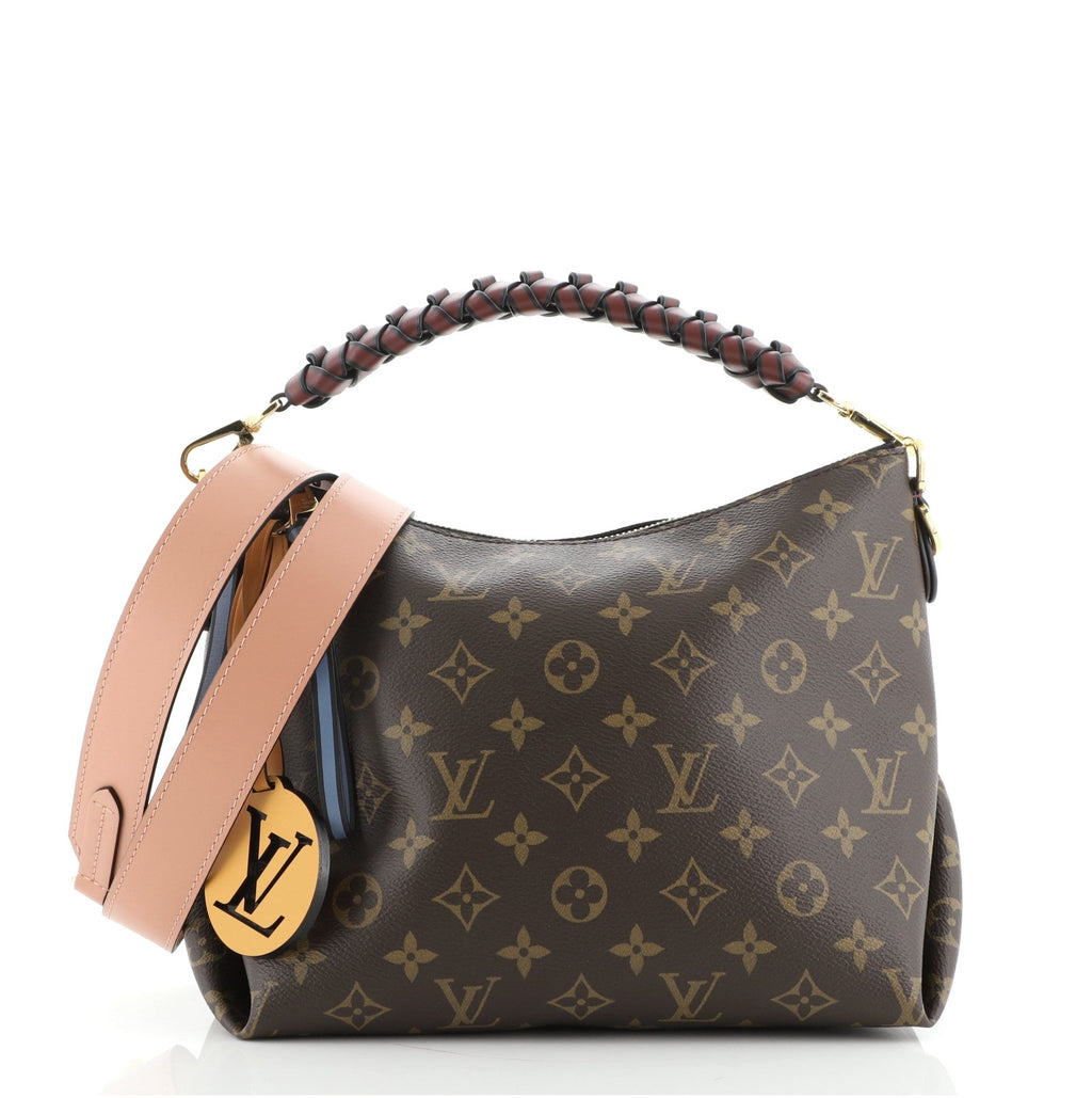 Braided Handle Beaubourg Hobo Monogram Canvas Mini