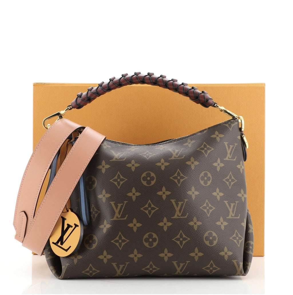 Braided Handle Beaubourg Hobo Monogram Canvas Mini
