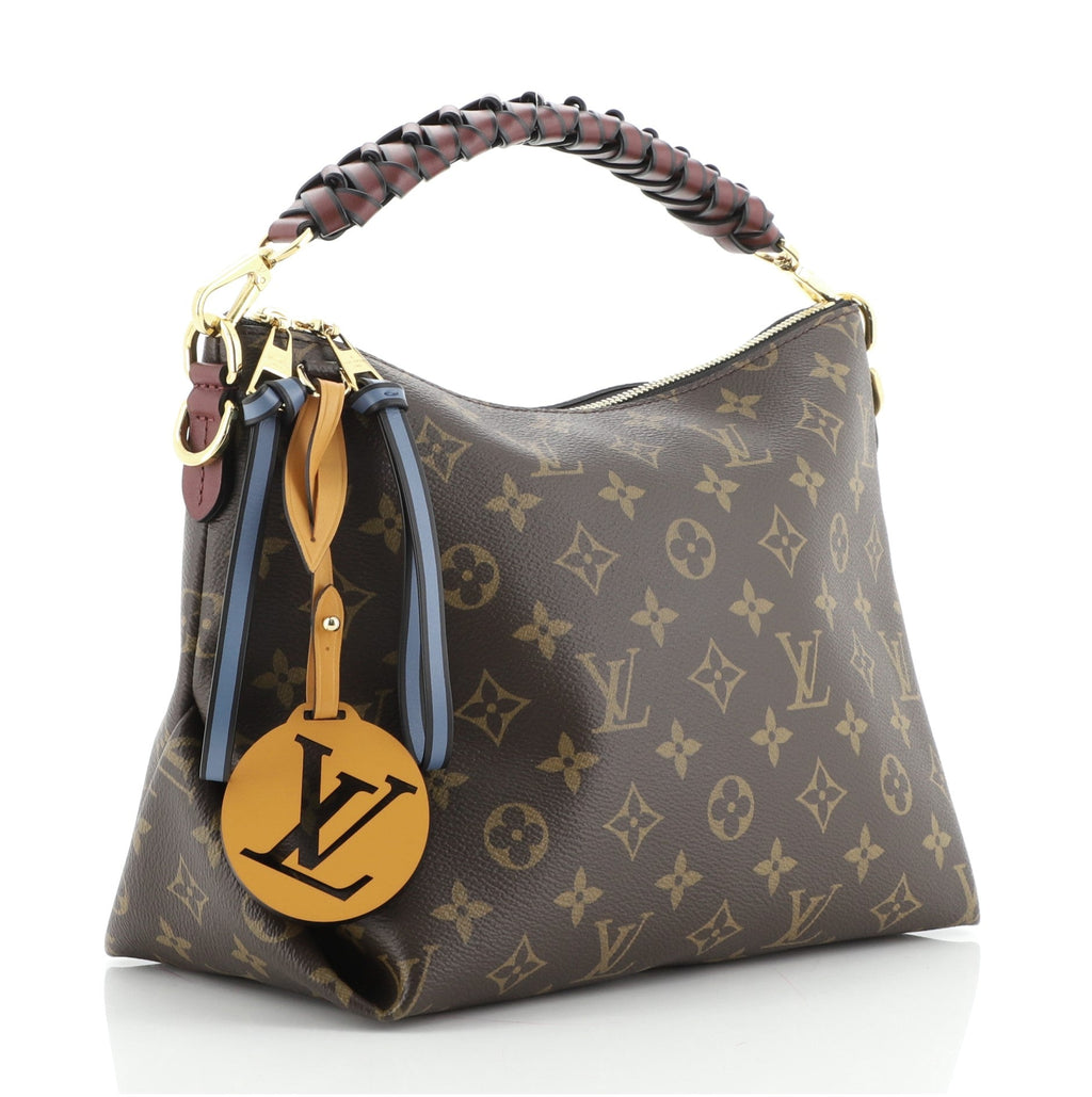 Braided Handle Beaubourg Hobo Monogram Canvas Mini