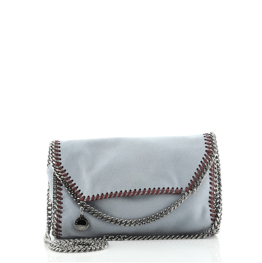 Falabella Fold Over Flap Crossbody Bag Shaggy Deer Mini