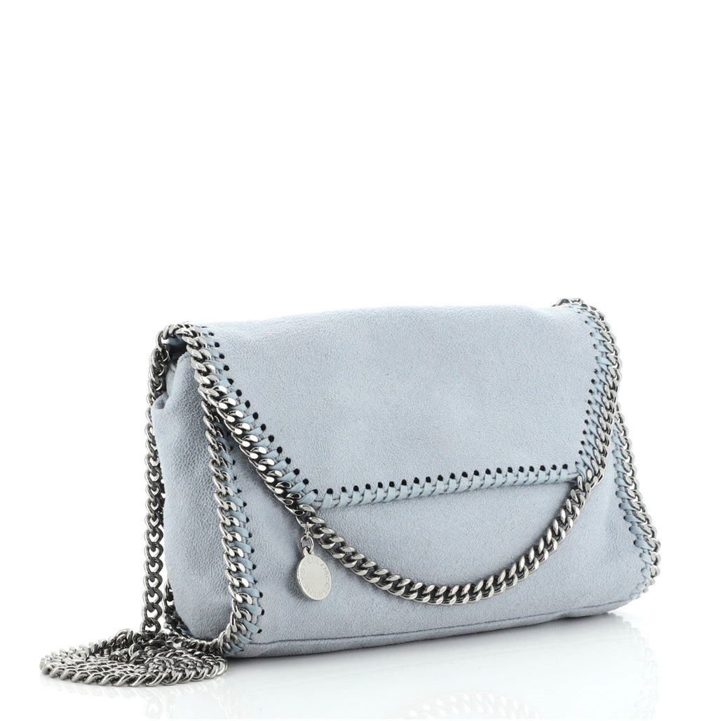 Falabella Fold Over Flap Crossbody Bag Shaggy Deer Mini