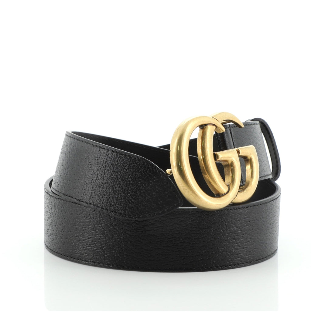 GG Marmont Belt Leather Wide 75