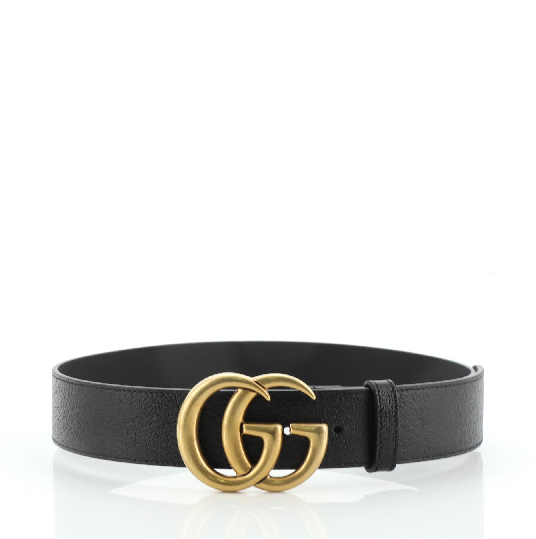 GG Marmont Belt Leather Wide 75
