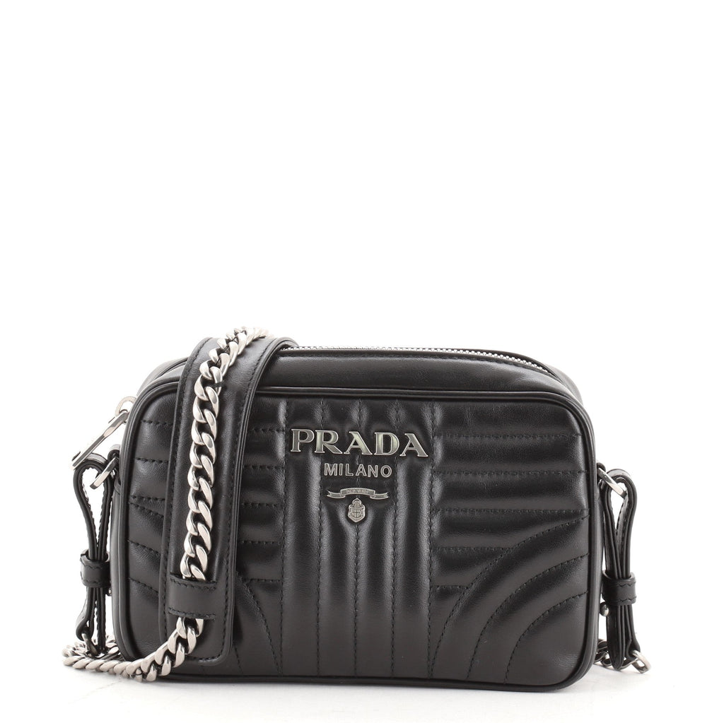 Camera Bag Diagramme Quilted Leather Mini