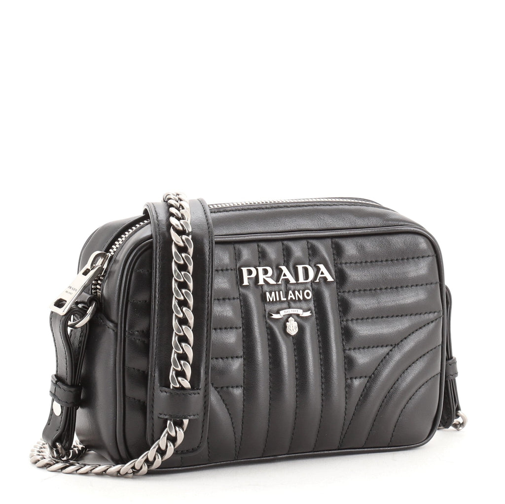Camera Bag Diagramme Quilted Leather Mini