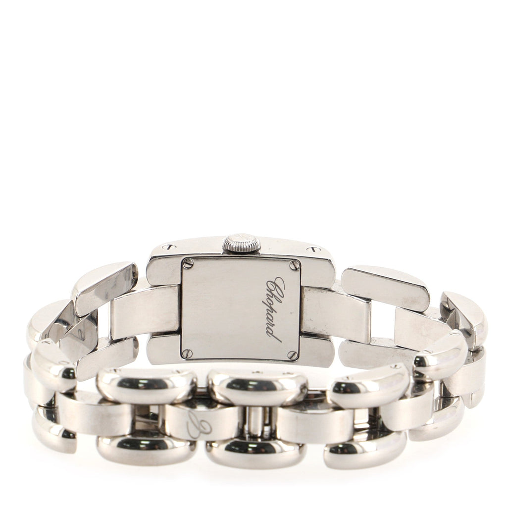 La Strada Quartz Watch Stainless Steel with Diamond Bezel and Mother of Pearl 18