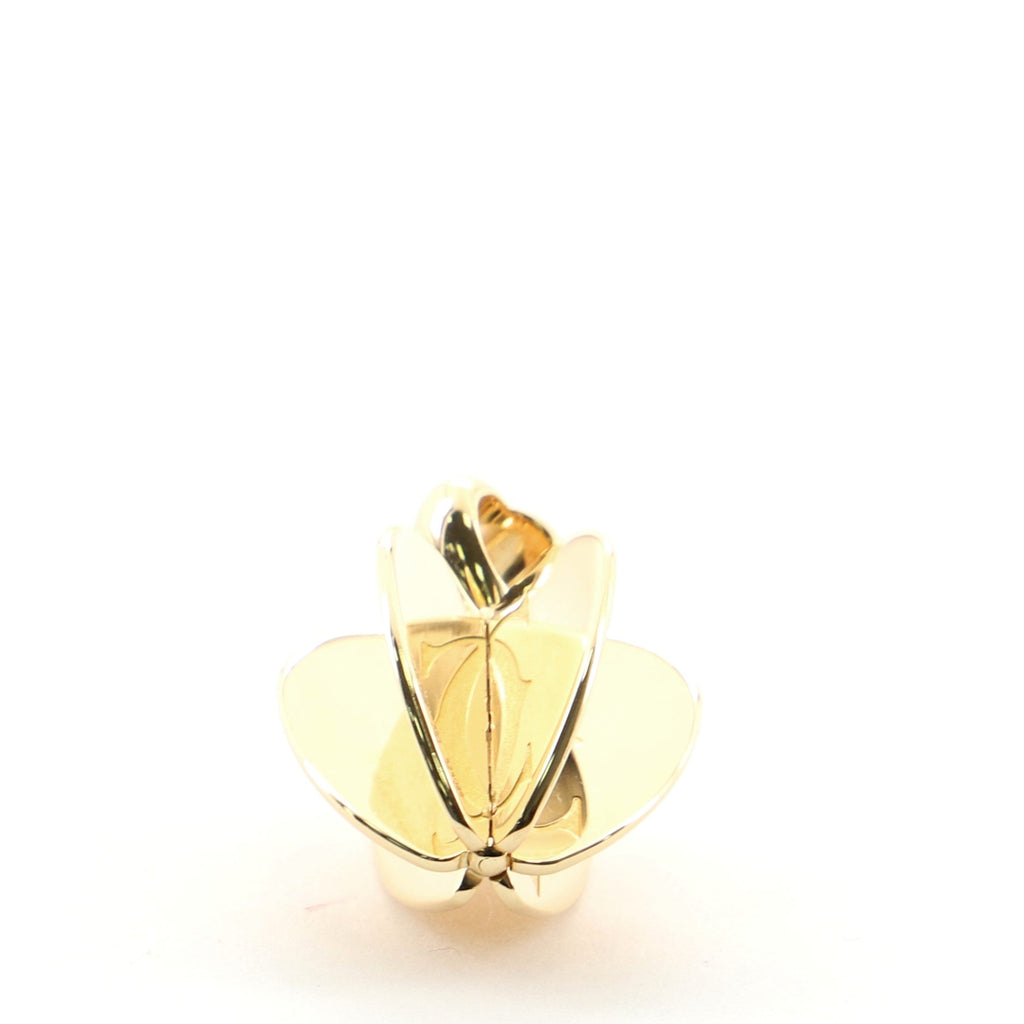 Golden Apple Pendant Necklace 18K Yellow Gold