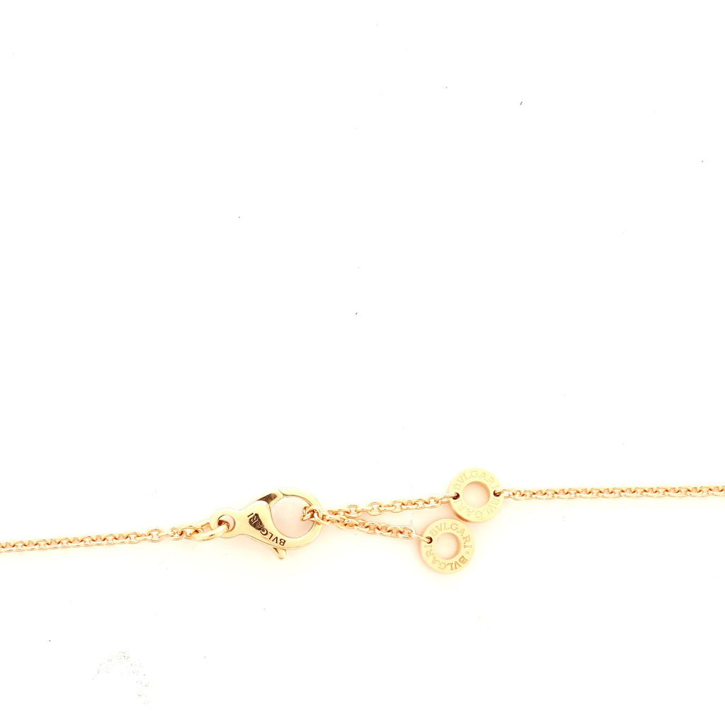B.Zero1 Pendant Necklace 18K Rose Gold and Ceramic