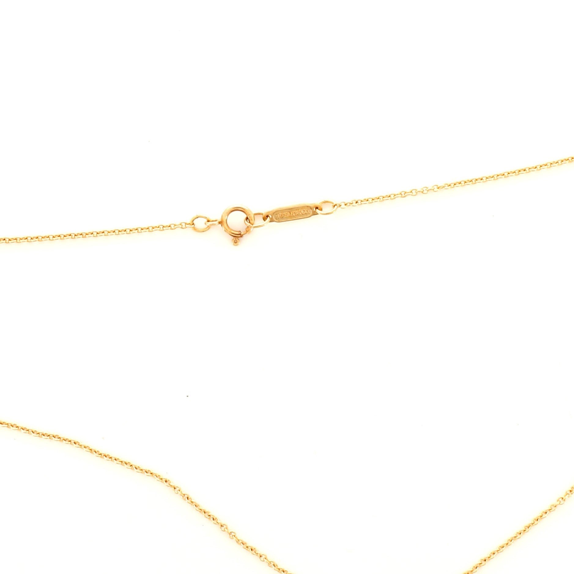 Cluster Pendant Necklace 18K Yellow Gold with Ruby and Diamonds
