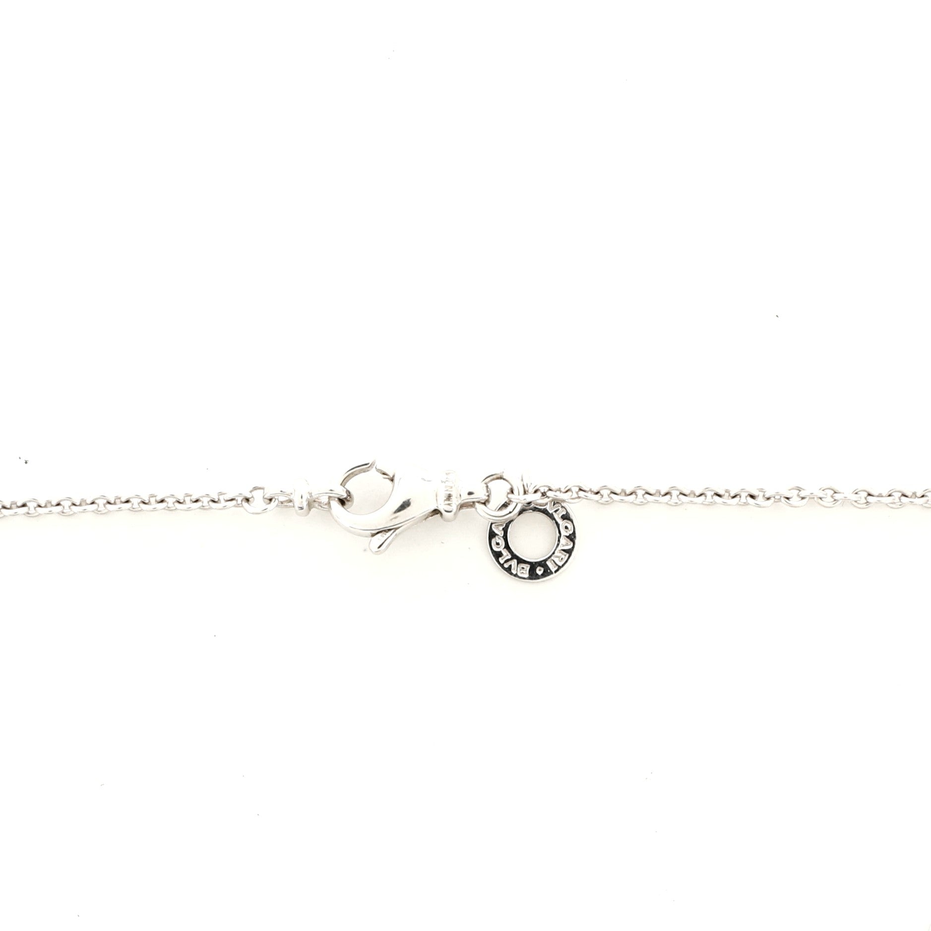 B.Zero1 Pendant Necklace 18K White Gold
