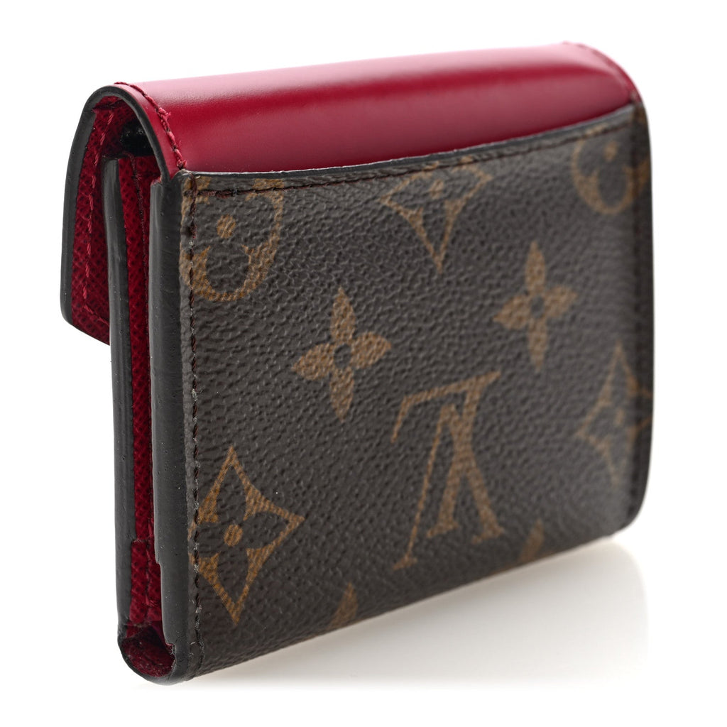 Monogram Zoe Wallet Fuchsia