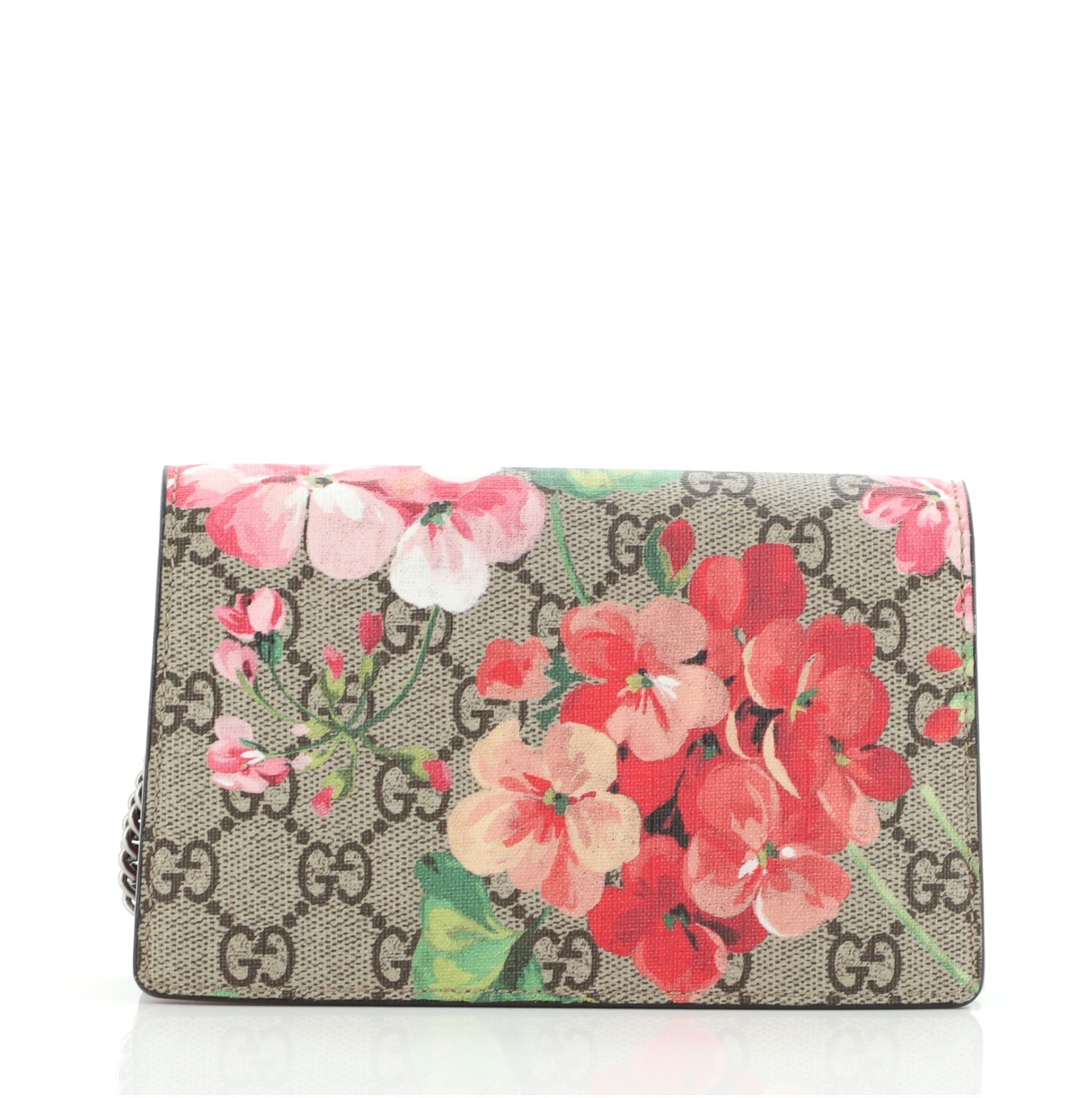 Dionysus Bag Blooms Print GG Coated Canvas Super Mini