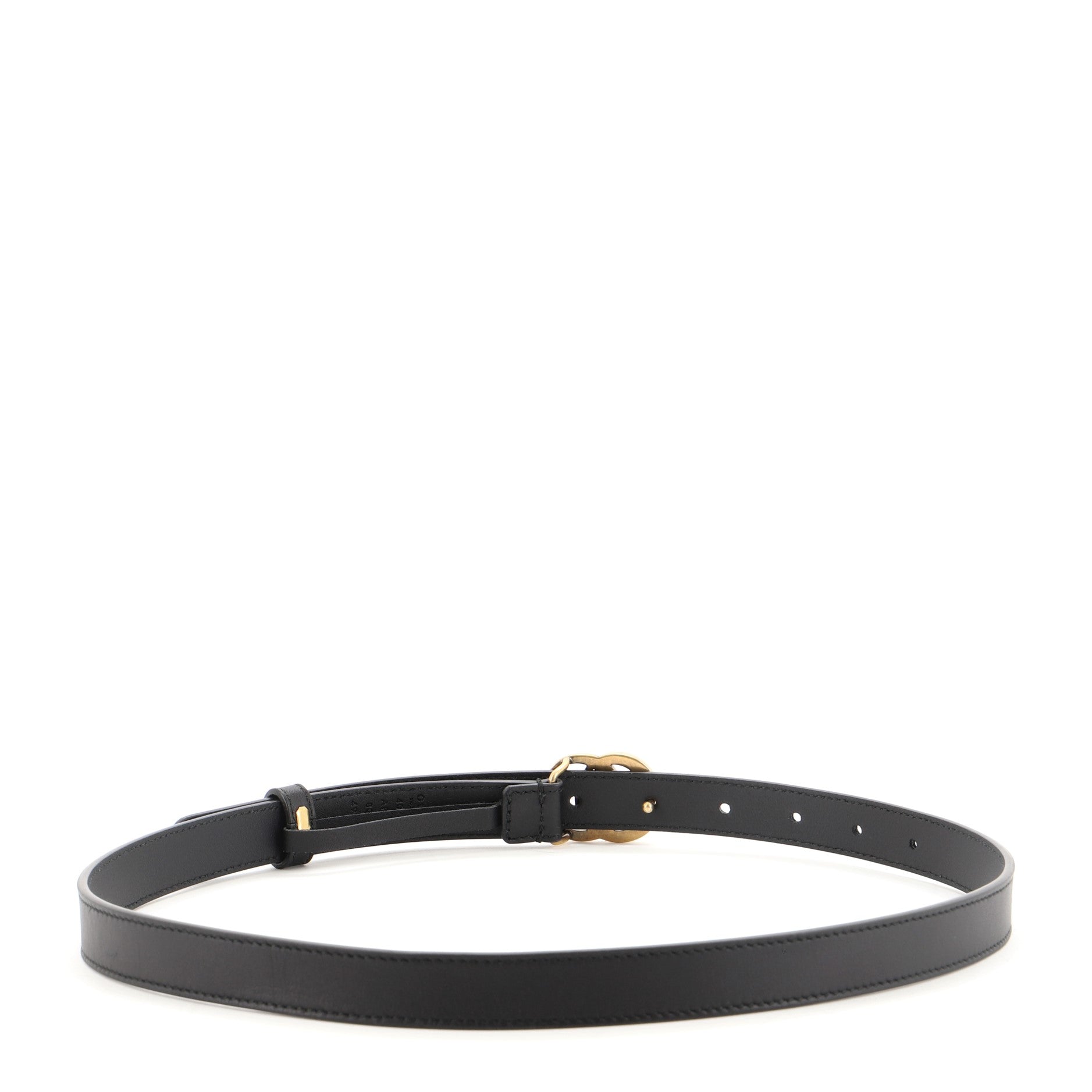GG Marmont Belt Leather Thin 80