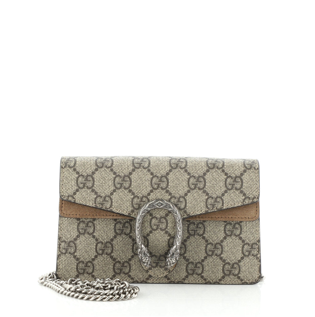 Dionysus Bag GG Coated Canvas Super Mini