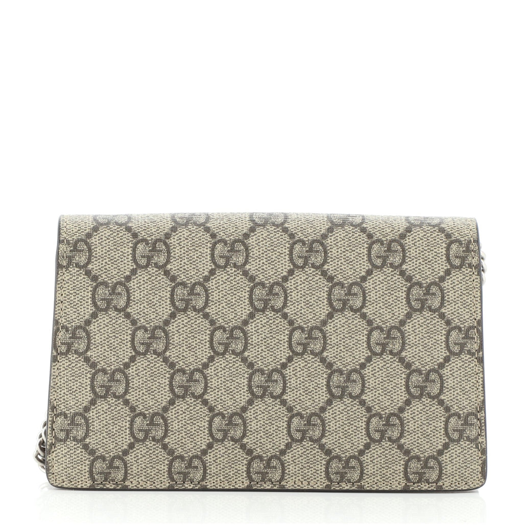 Dionysus Bag GG Coated Canvas Super Mini