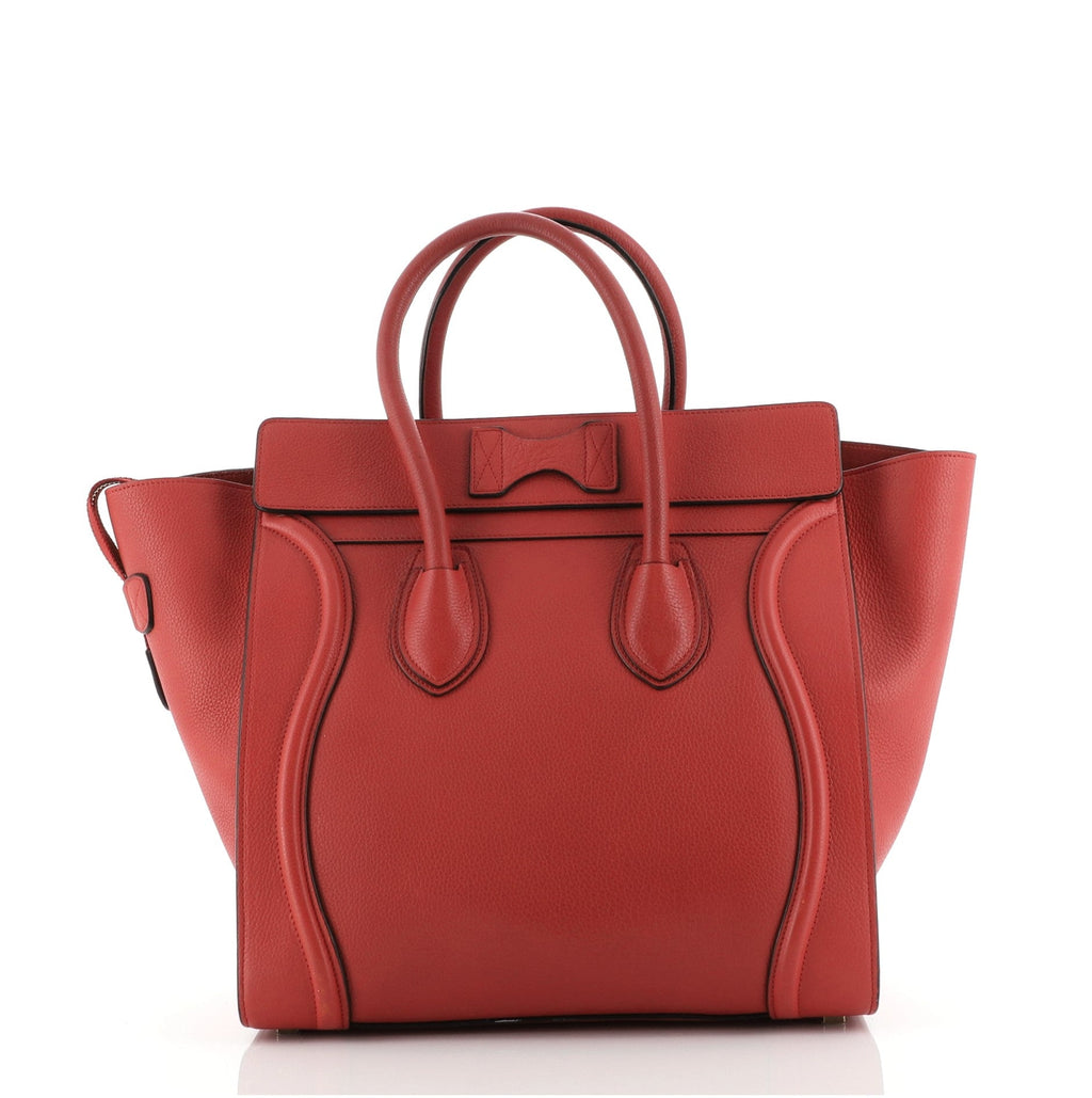 Luggage Bag Grainy Leather Mini