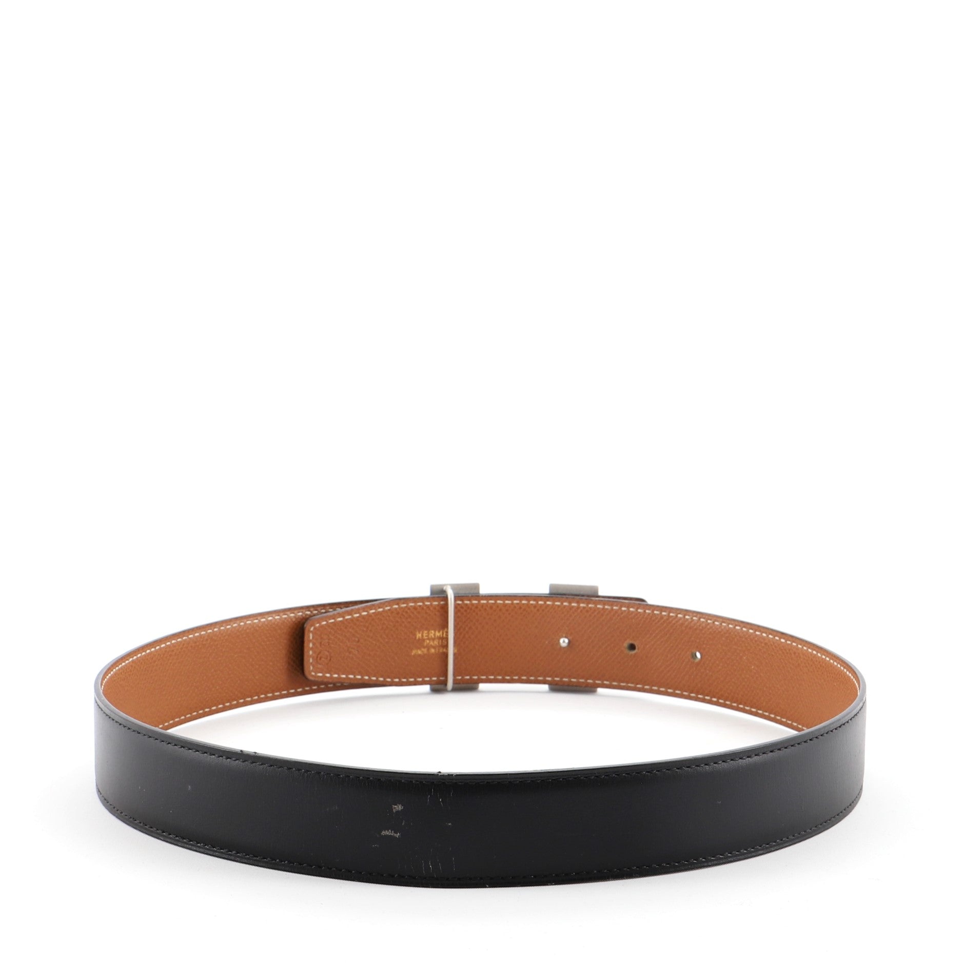 Constance Reversible Belt Leather Wide 70