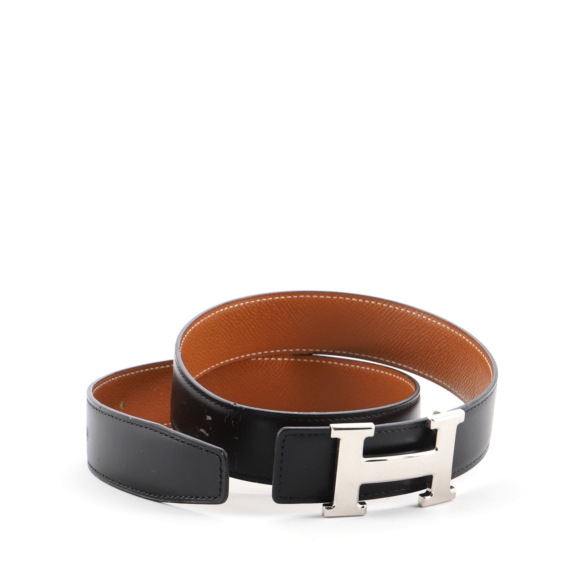Constance Reversible Belt Leather Wide 70