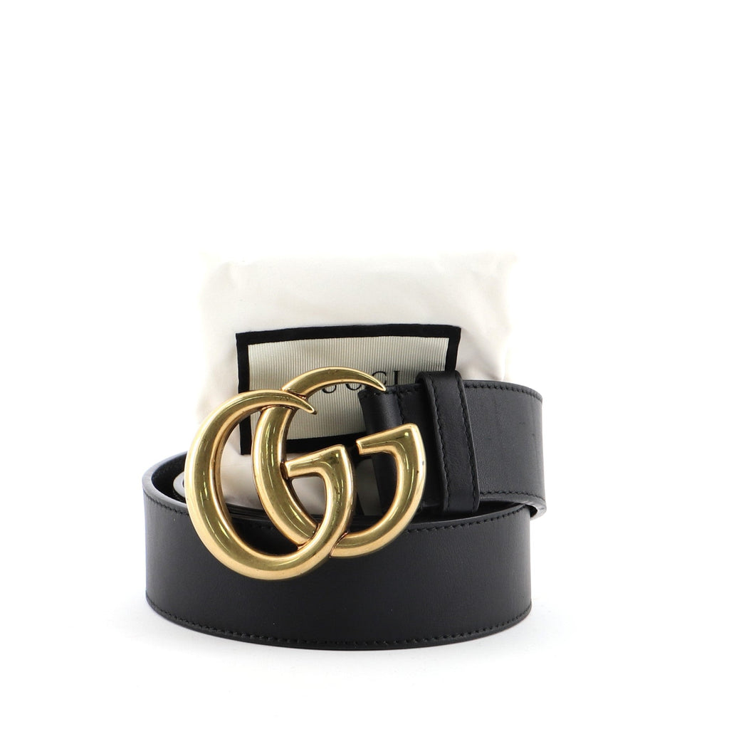 GG Marmont Belt Leather Wide 95
