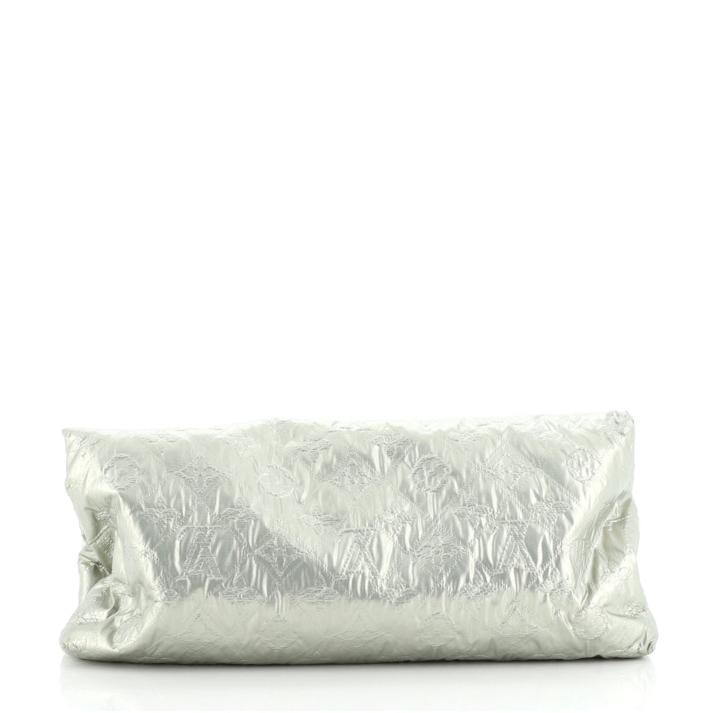 Altair Clutch Monogram Jacquard Textile