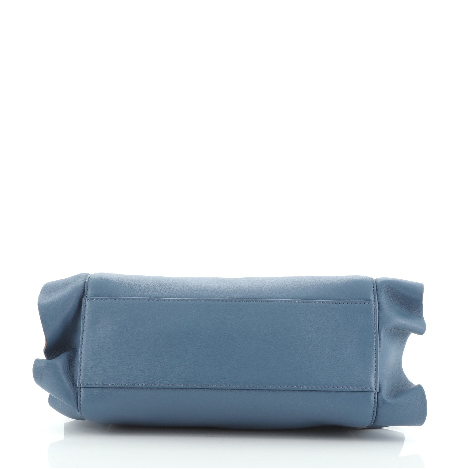 Peekaboo Bag Ruffled Leather Mini