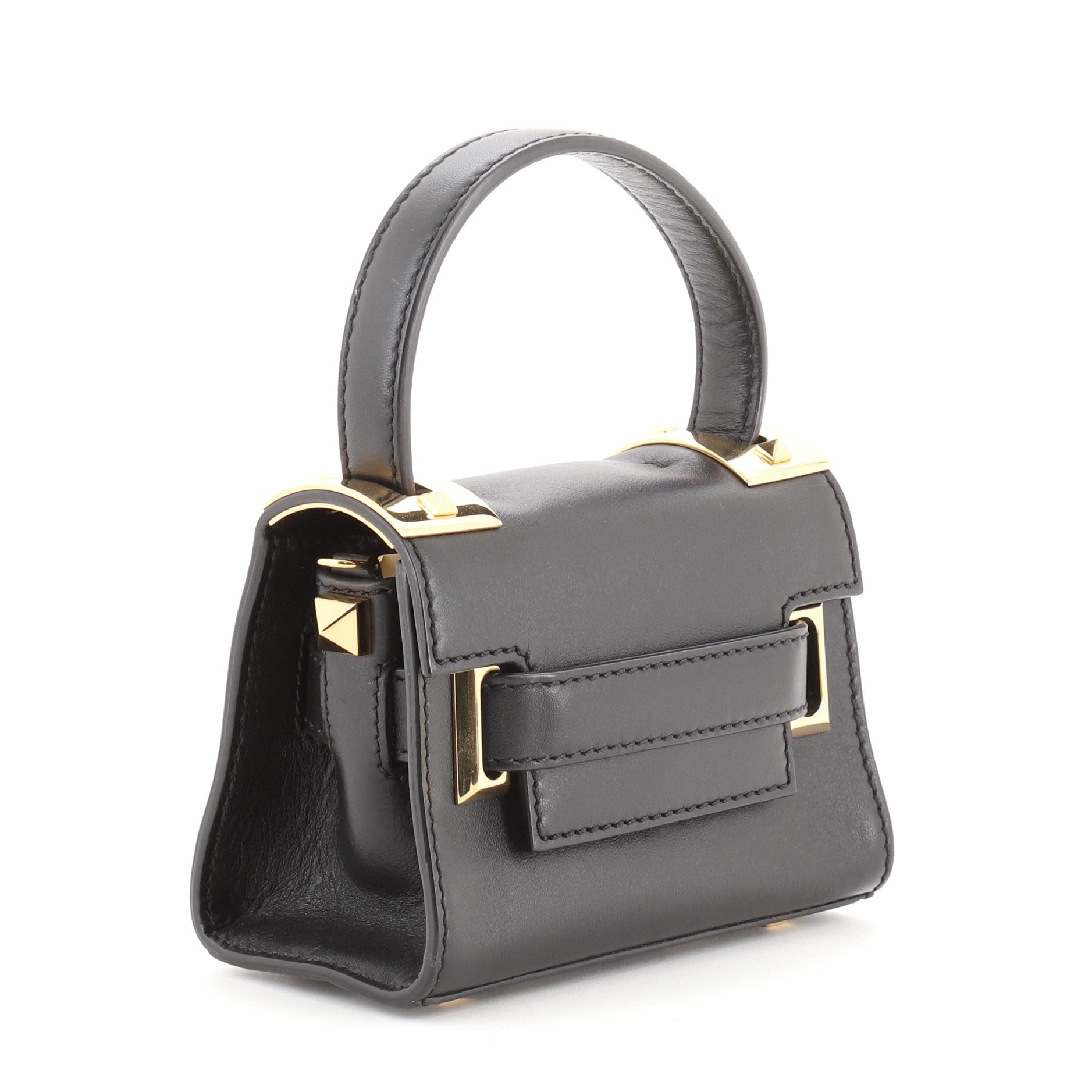 My Rockstud Satchel Leather Mini