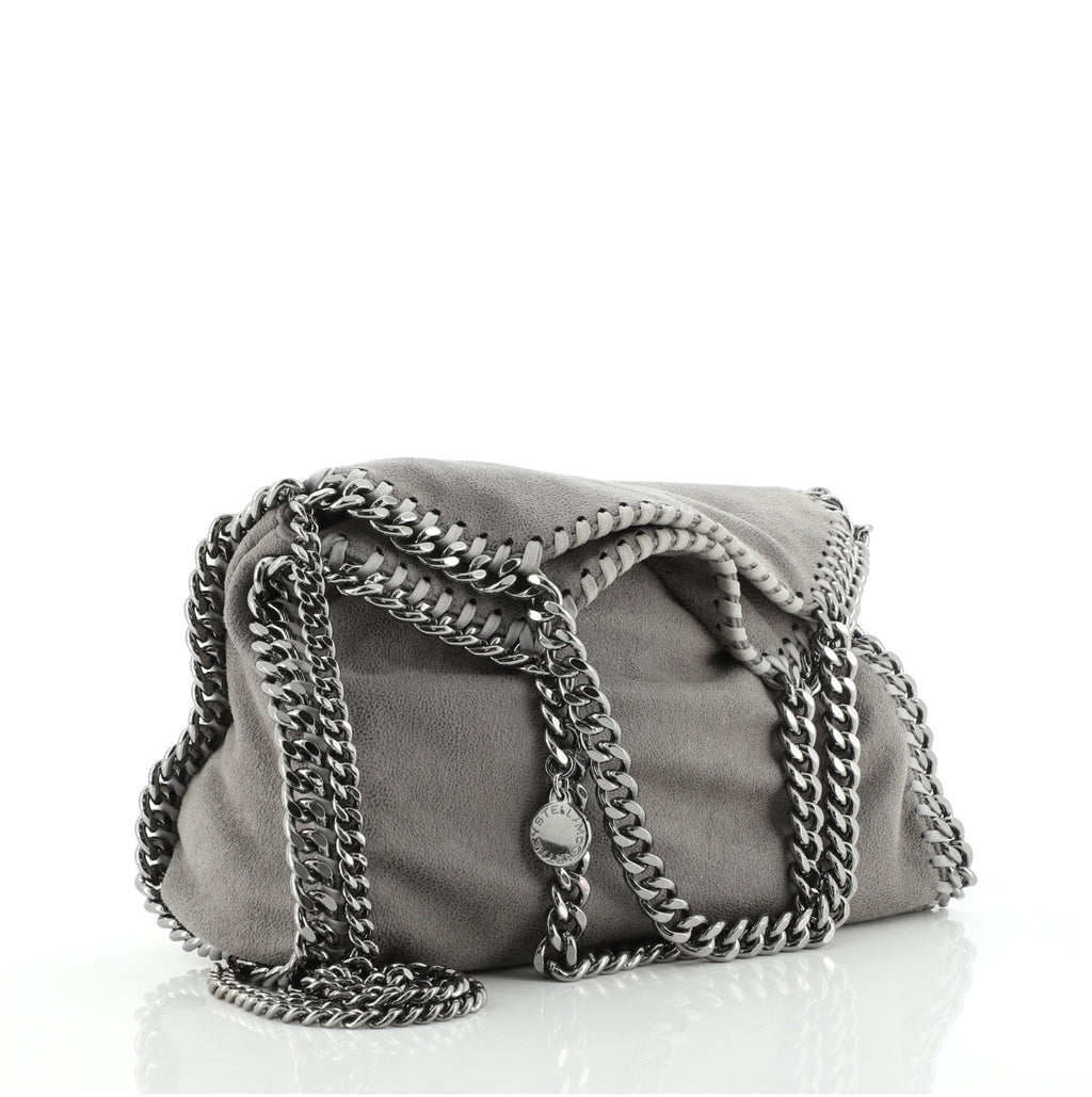 Falabella Fold Over Crossbody Bag Shaggy Deer Mini