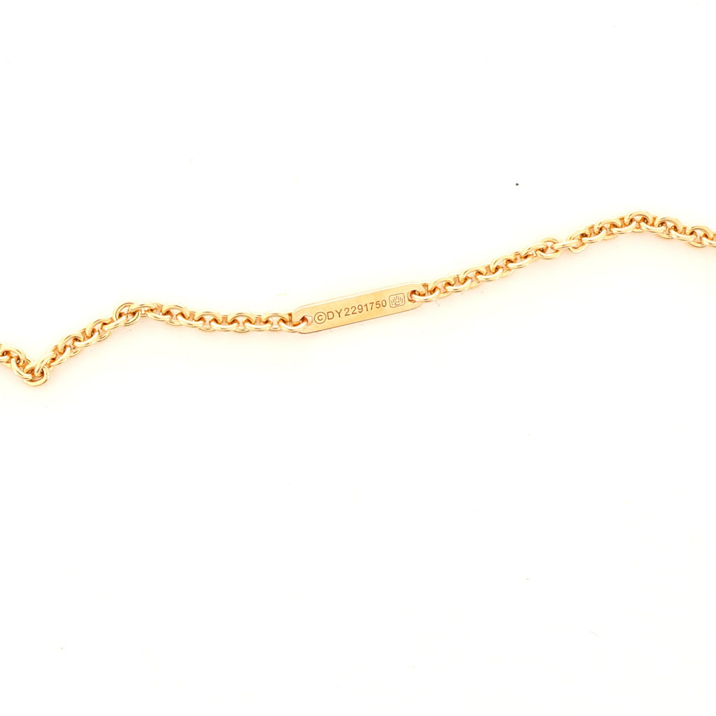 Mon Amour Lariat Necklace 18K Yellow Gold