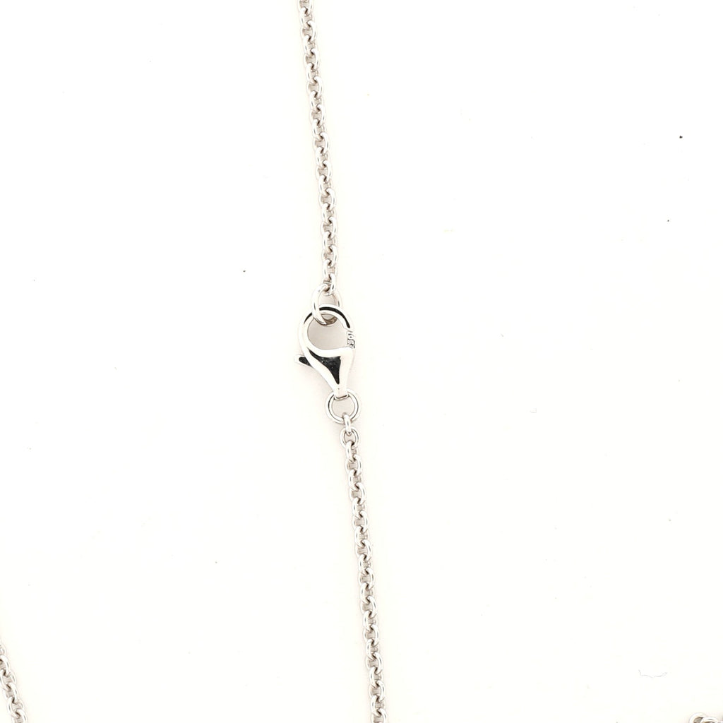 Love Interlocking Necklace 18K White Gold