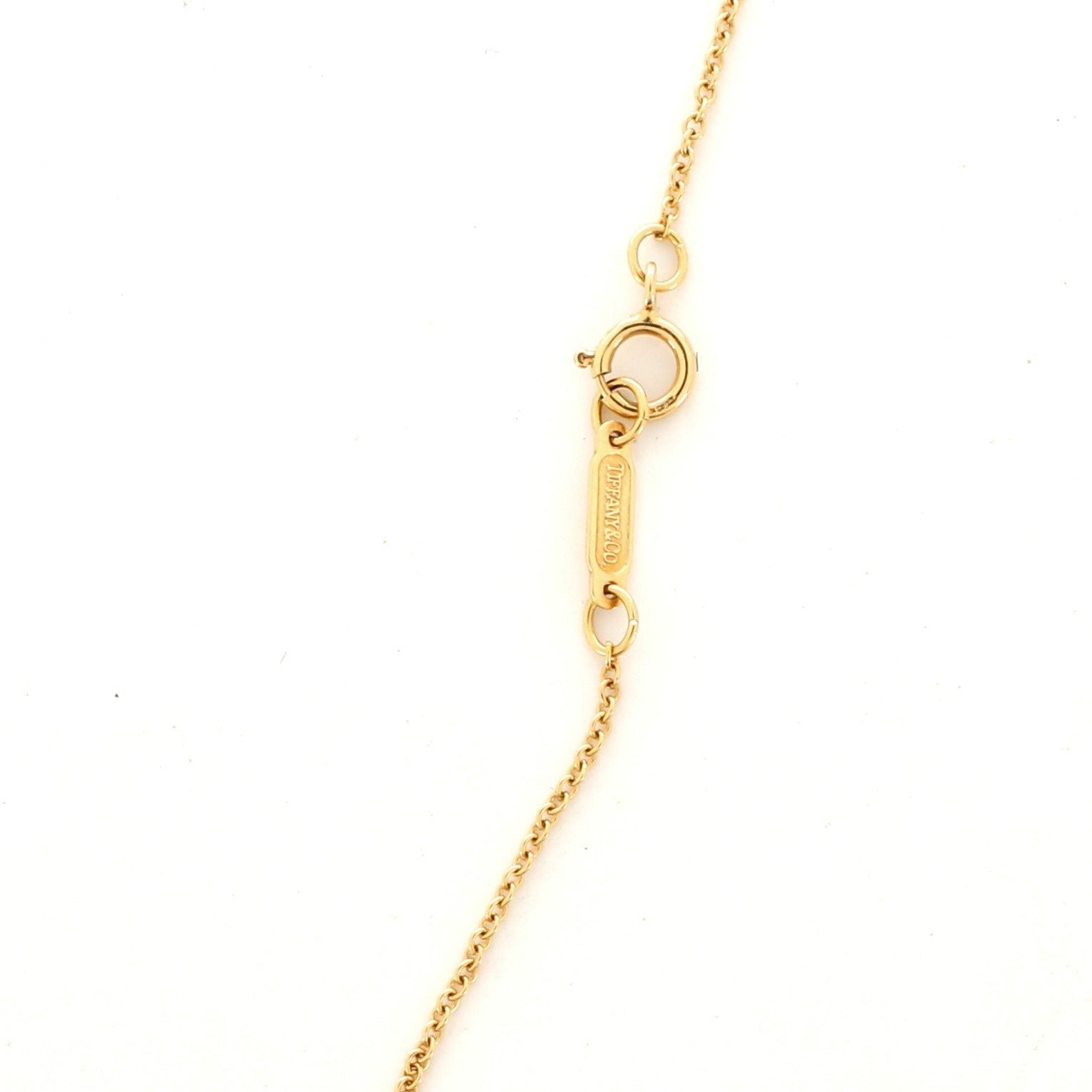 Triple Heart Pendant Necklace 18K Yellow Gold with Diamonds