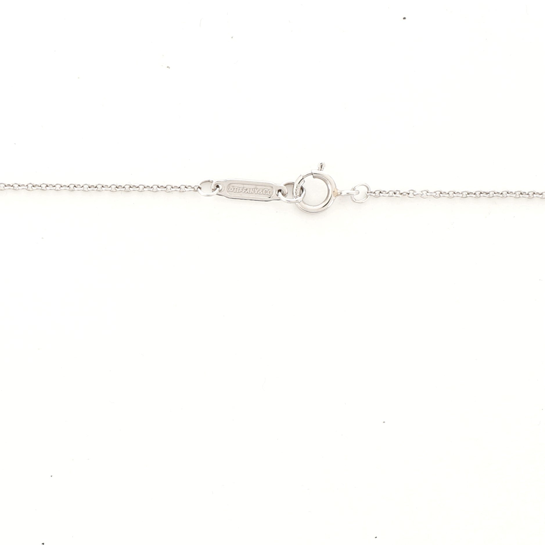 Heart Pendant Necklace Platinum with Diamonds