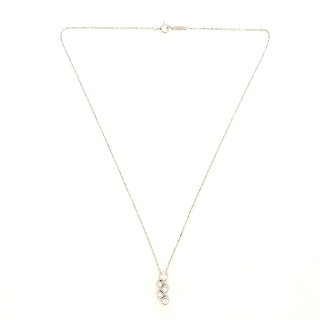 Bubbles Pendant Necklace Platinum and Diamonds