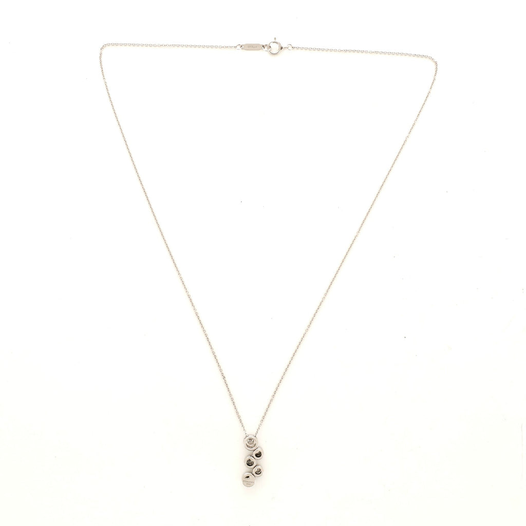 Bubbles Pendant Necklace Platinum and Diamonds