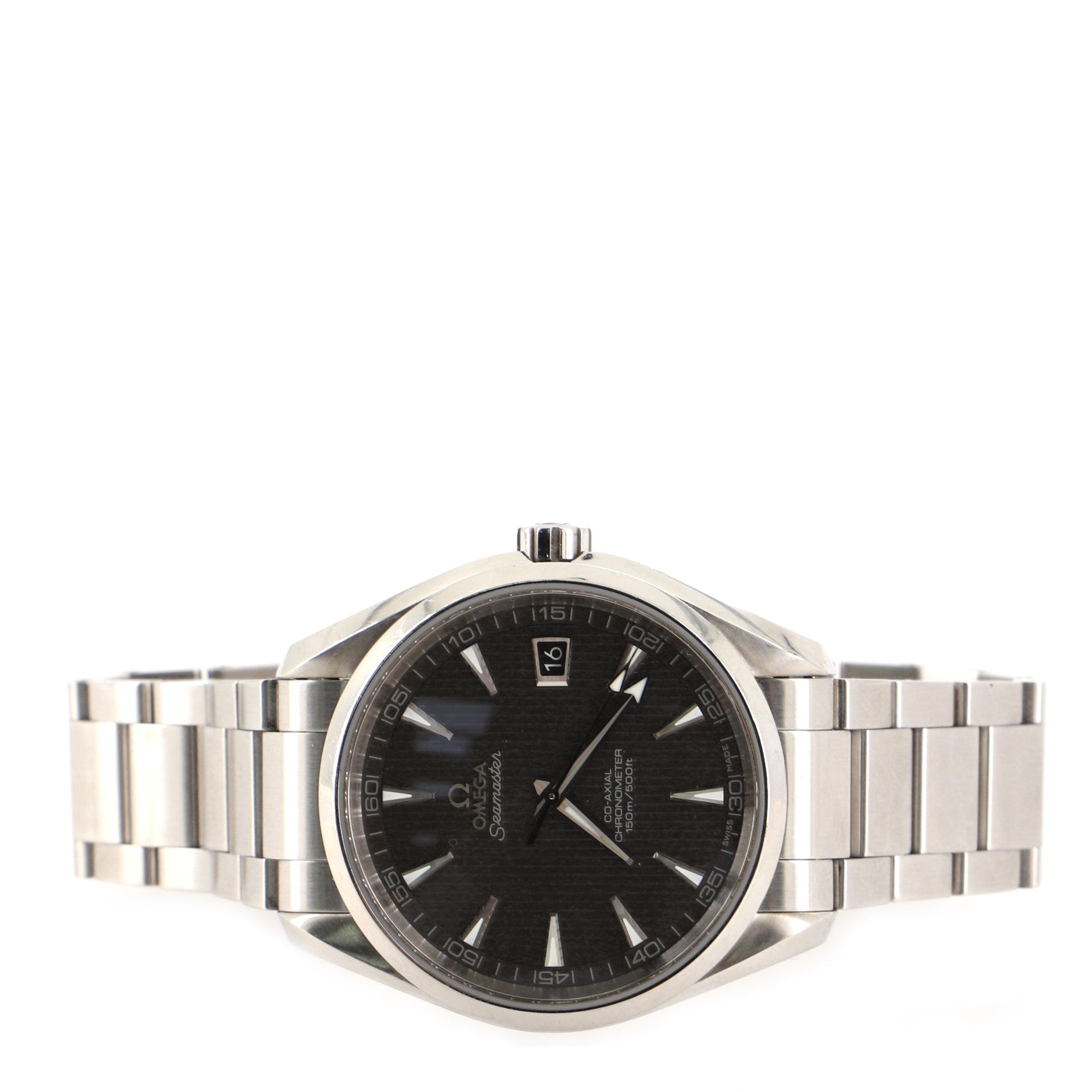Seamaster Aqua Terra 150M Co-Axial Chronometer Watch Stainless Steel 41