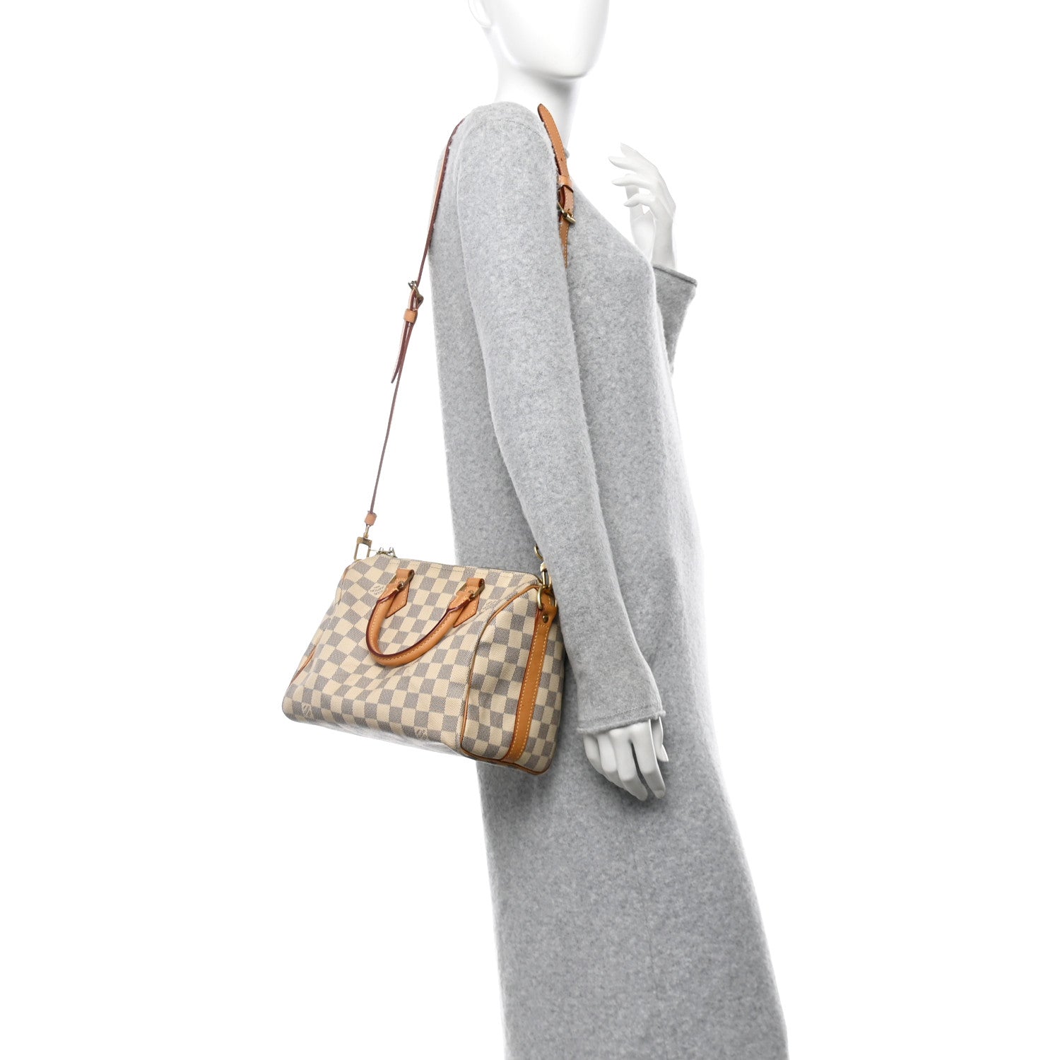 Damier Azur Speedy Bandouliere 25