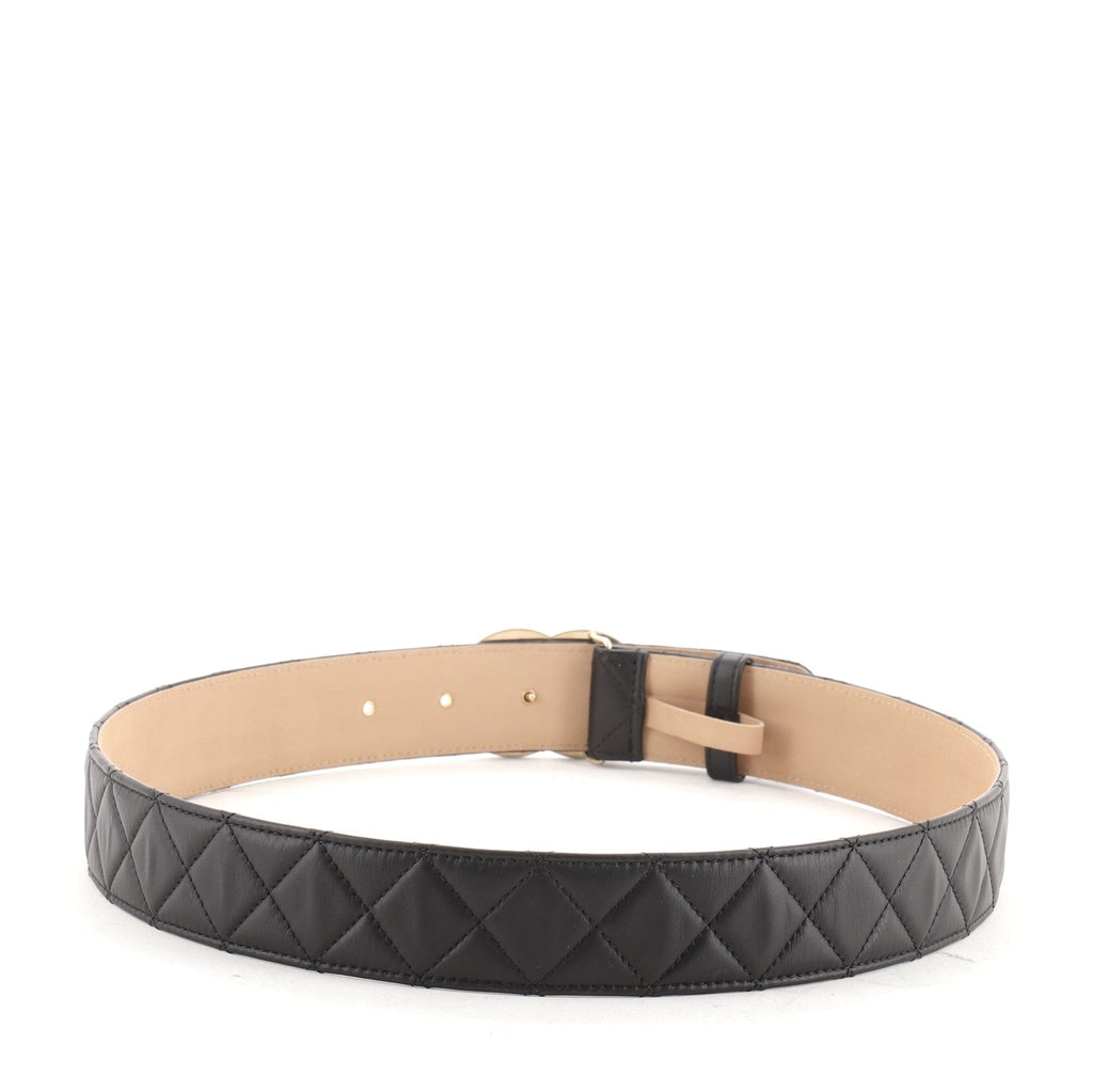 CC Belt Quilted Lambskin Medium 85