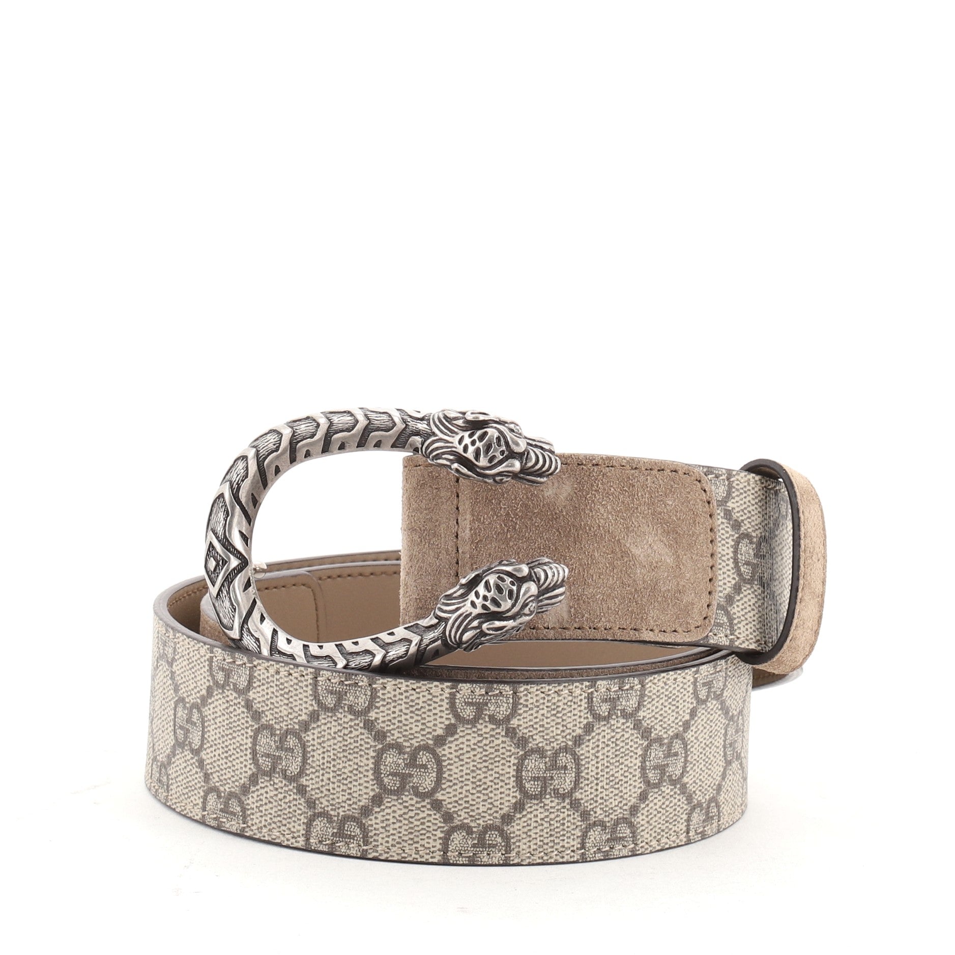 Dionysus Belt GG Coated Canvas Wide 80