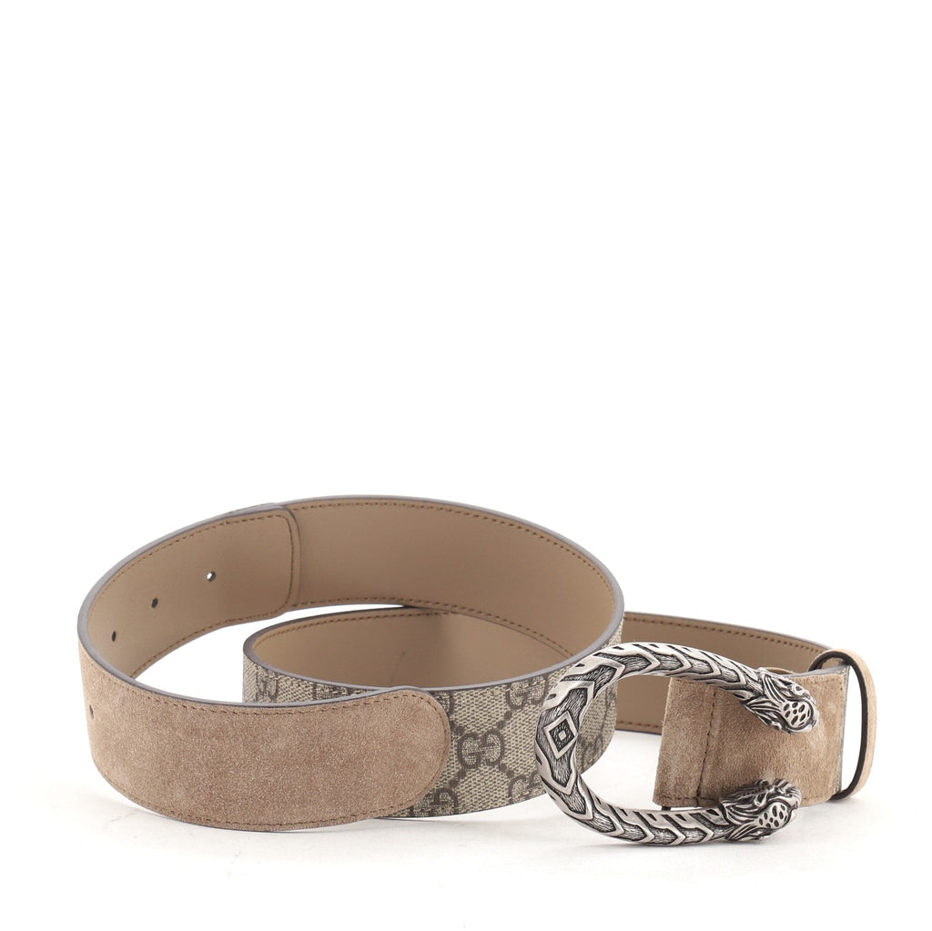 Dionysus Belt GG Coated Canvas Wide 80
