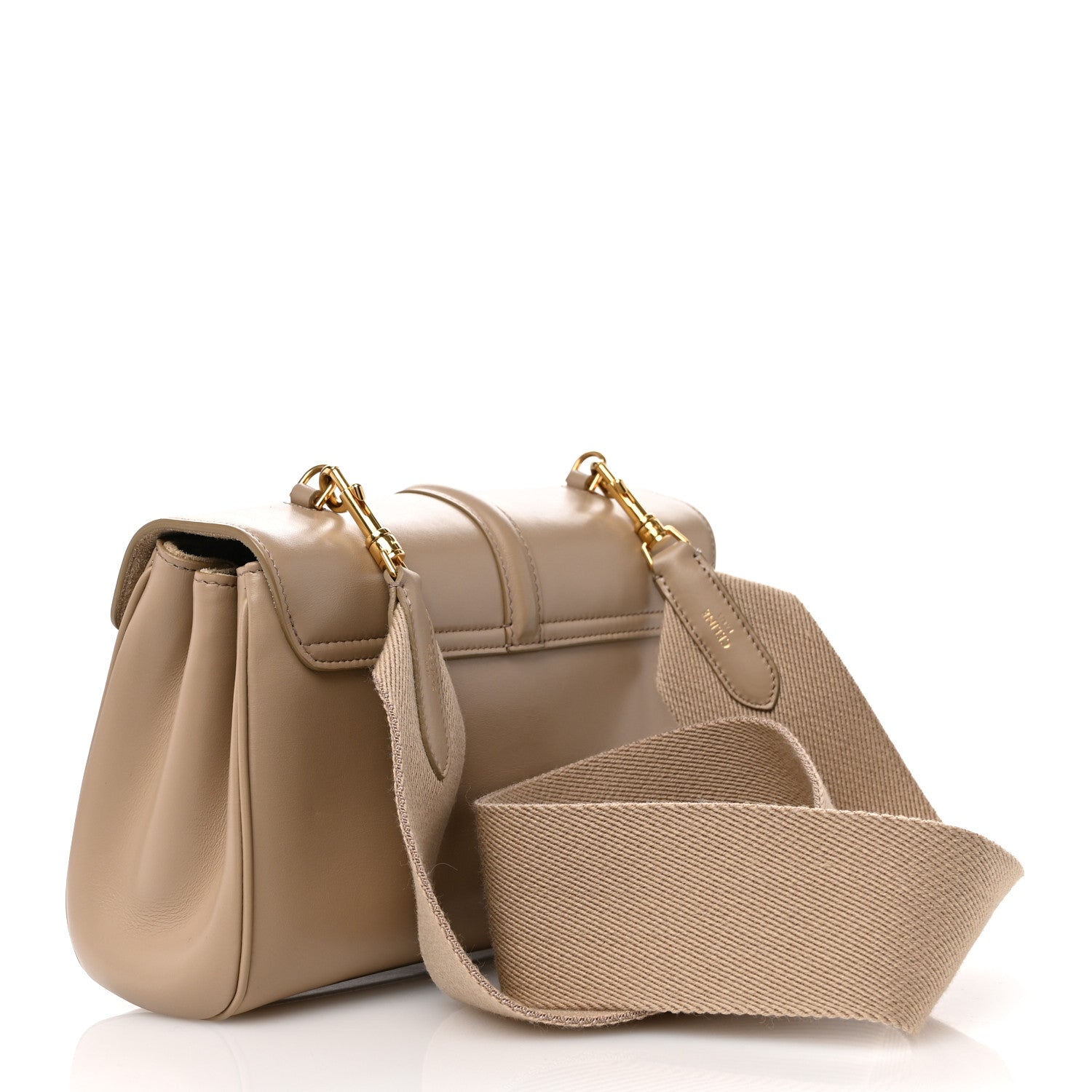 Smooth Calfskin Teen Soft 16 Shoulder Bag Safari
