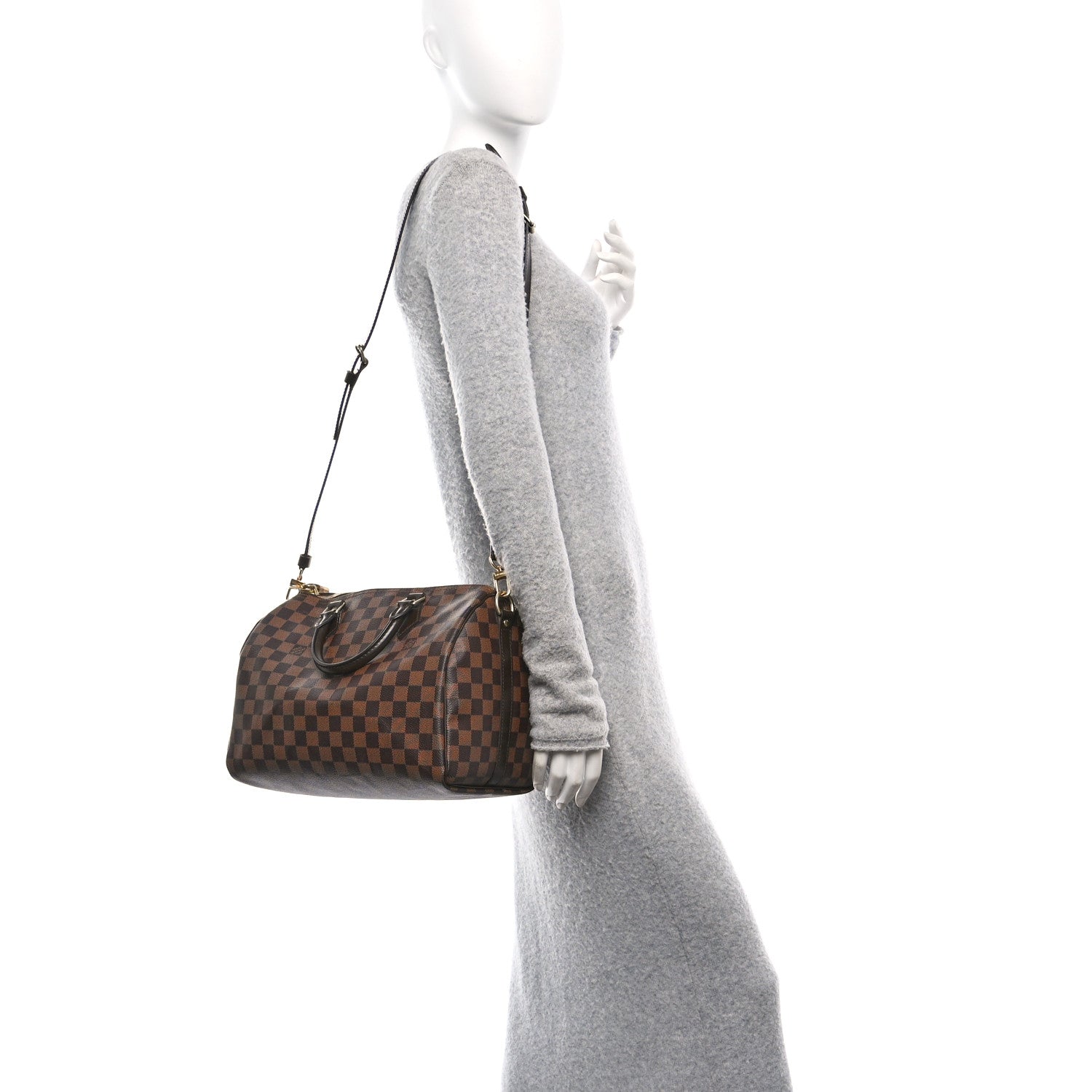 Damier Ebene Speedy Bandouliere 30