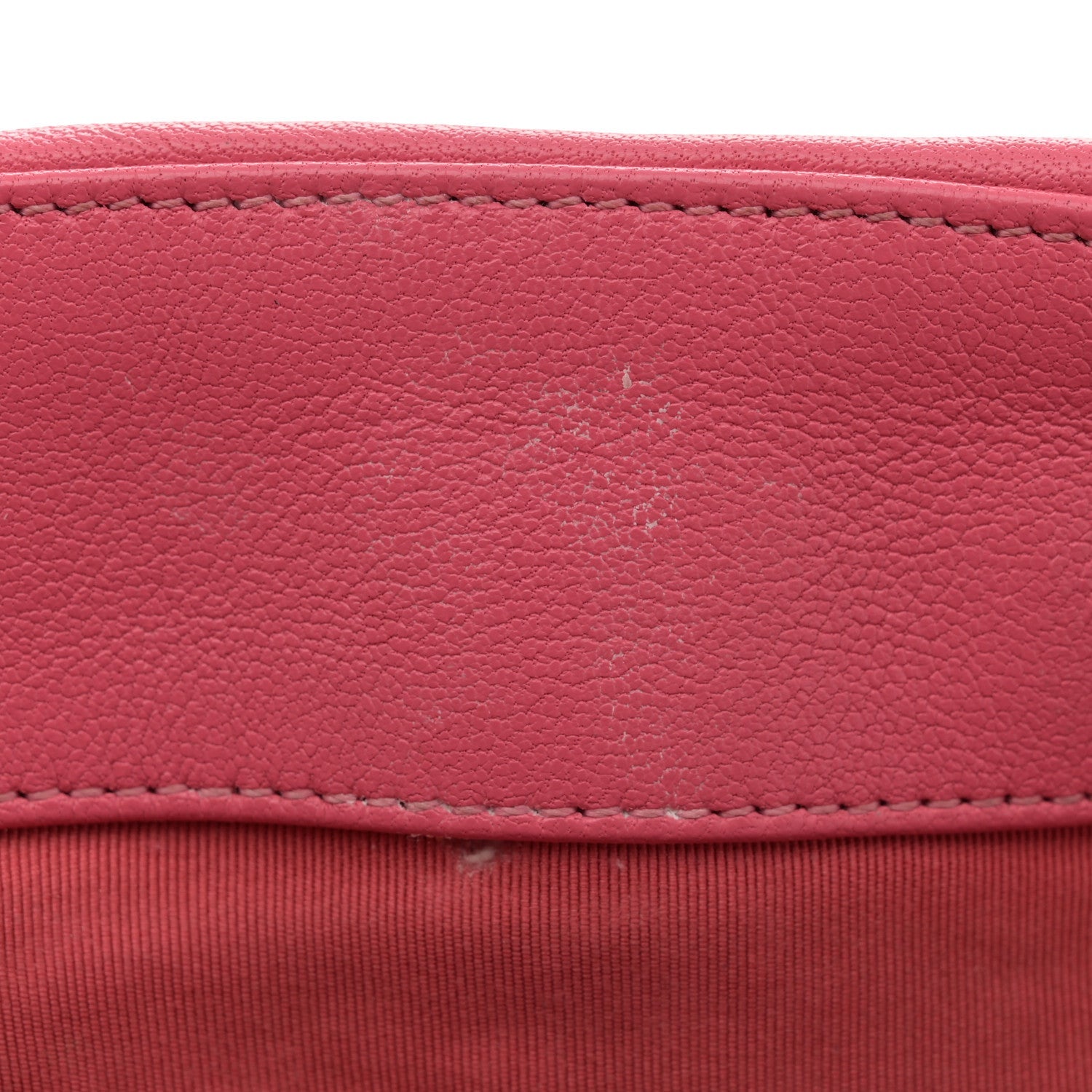 Lambskin Quilted Large Chanel 19 Flap Dark Pink